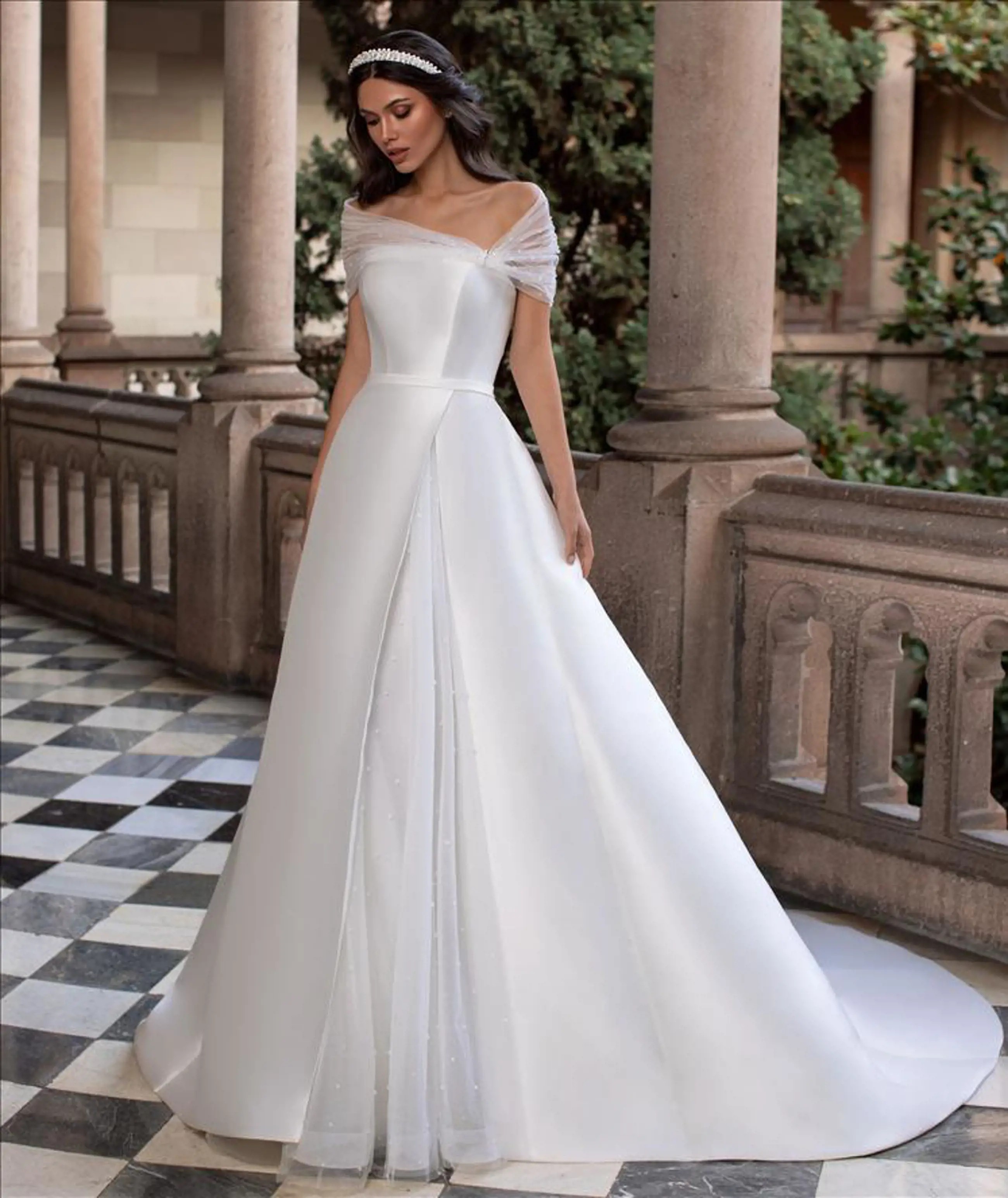 Unique Wedding Dress Necklines Image