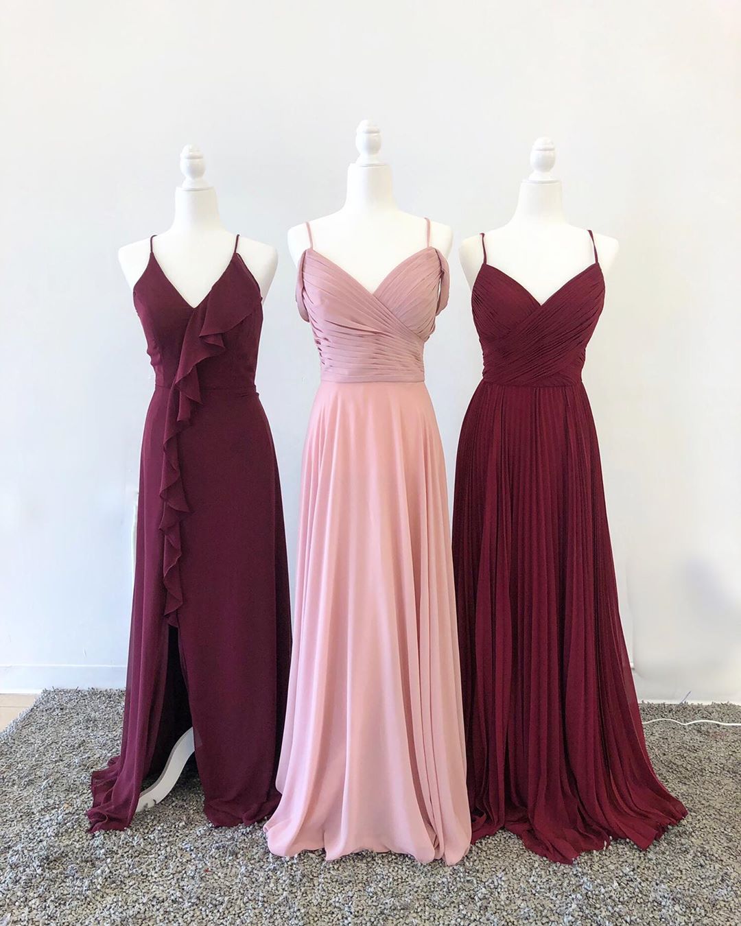 Bridesmaid dresses at Gautier