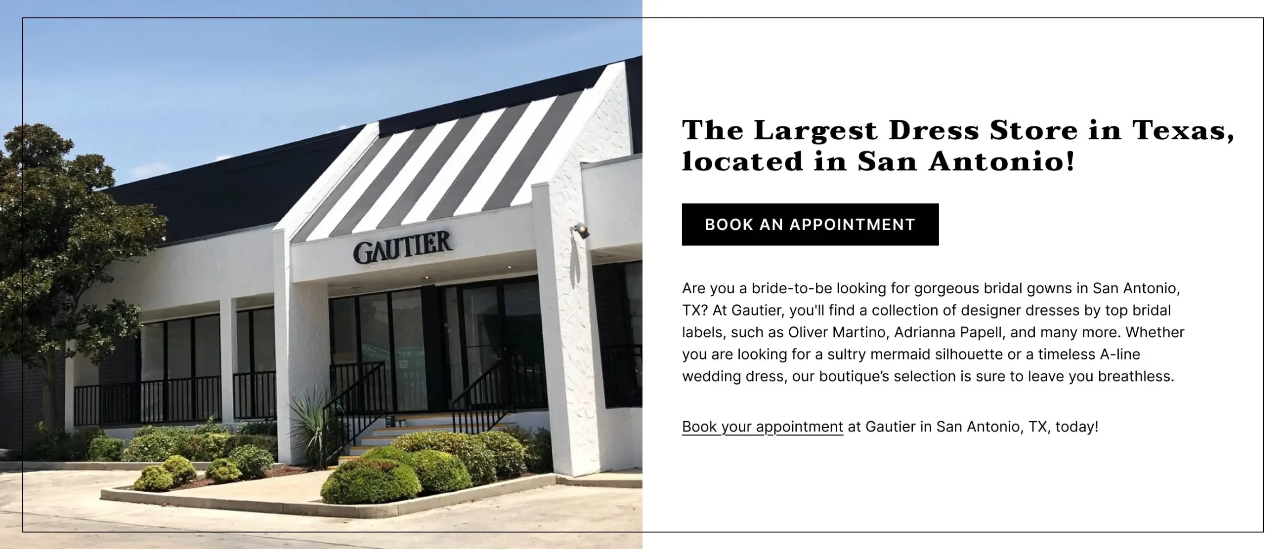 Bridal Boutique in San Antonio, TX